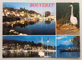 Le village et le port de Bouveret
