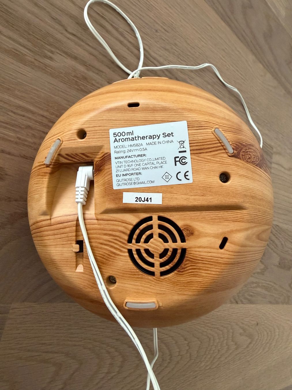 Diffusori di oli essenziali: Victsing Aroma Diffuser mit 6 Ätherischen Ölen – Usato da Kloten venduto da canela9 3