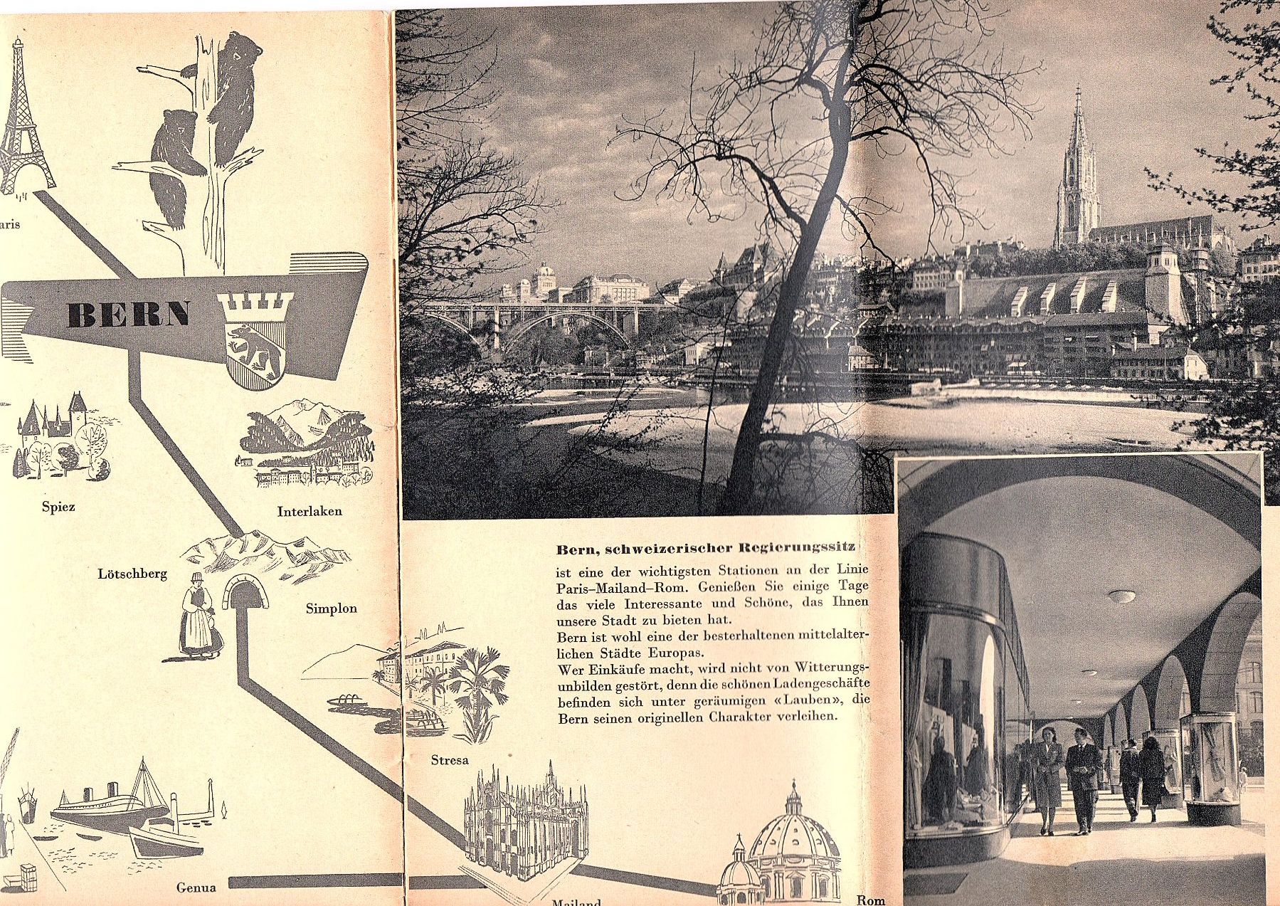 Dokumente: Broschüre Bern 1950er – Gebraucht aus Mörschwil von aik_x8mc 2