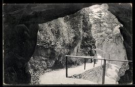 AK Hägendorf i. soloth. Jura, Höhlendurchgang mit Gletscherf