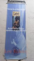 Plakat Original Lee Rides Jeans  1980/1990 B. 50,8cm H 152cm