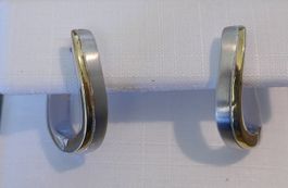 Kreolen in Silber / vergoldet