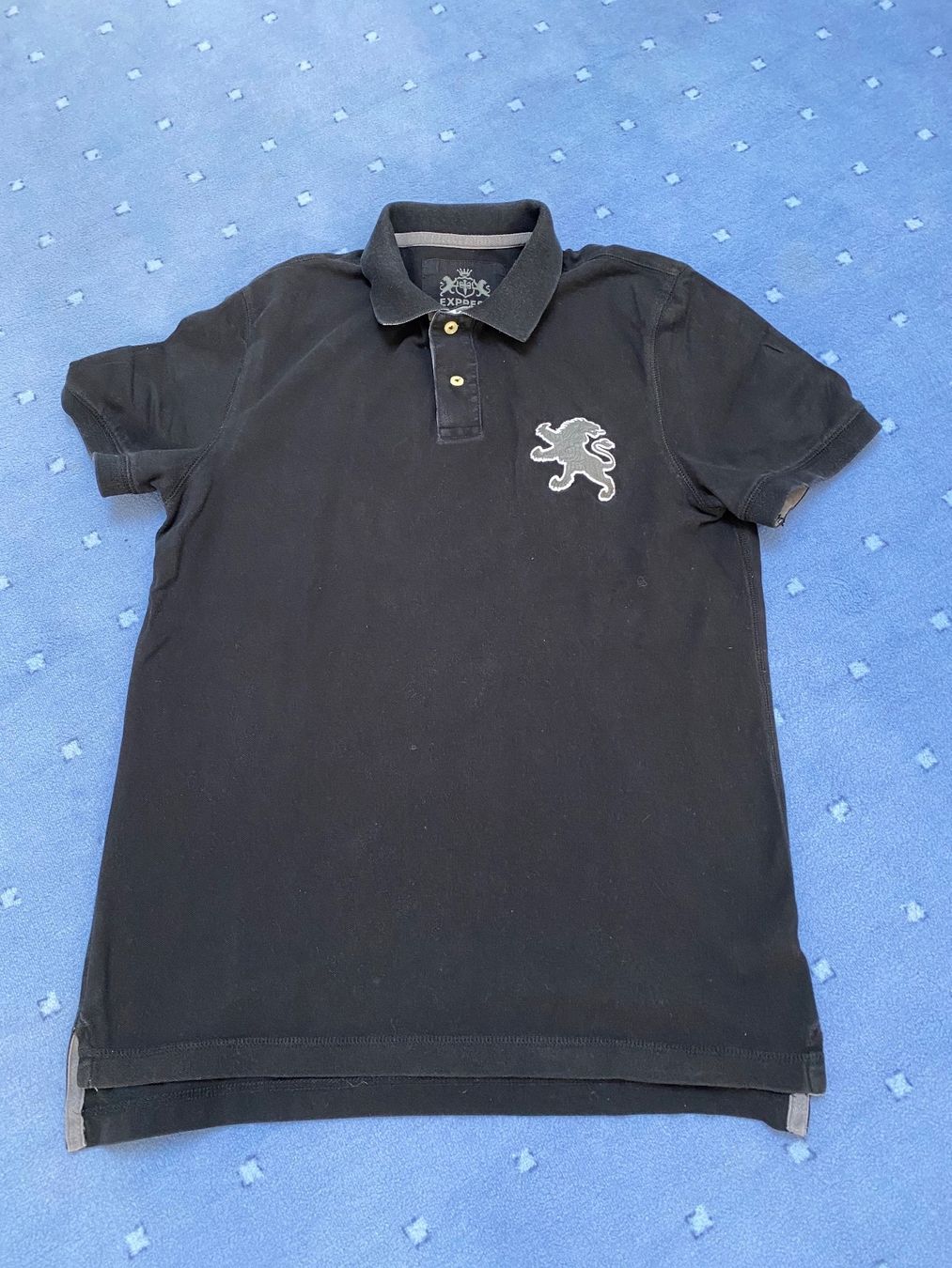 Polo-Shirts: Poloshirt schwarz Gr.M mit Leu vorne – Gebraucht aus Zürich von DidierTG 3