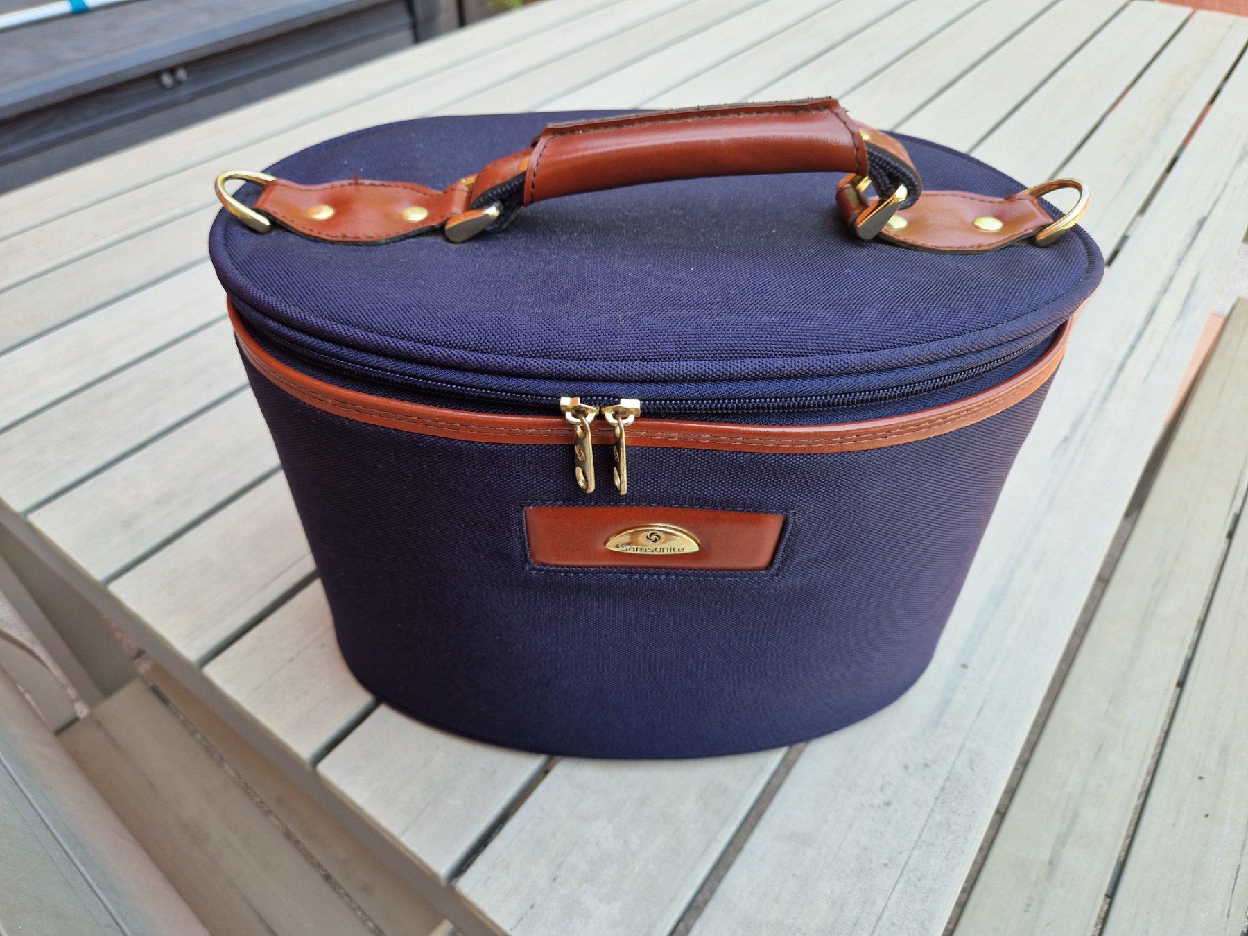 Samsonite Trousses de maquillage: Beauty Case Samsonite Blu con Specchio - Ottimo stato – D'occasion à Lugano par mob_df8k
