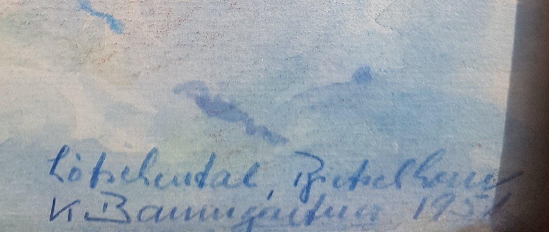Dipinti: Signierte Aquarelle von K. Baumgartner – Usato da zurich venduto da Skauktion 2