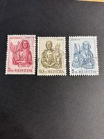 Verkaufe 3  Helvetia-Briefmarken.