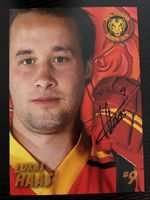 Signierte Sammelkarte Lukas Haas SCL Tigers 13/14