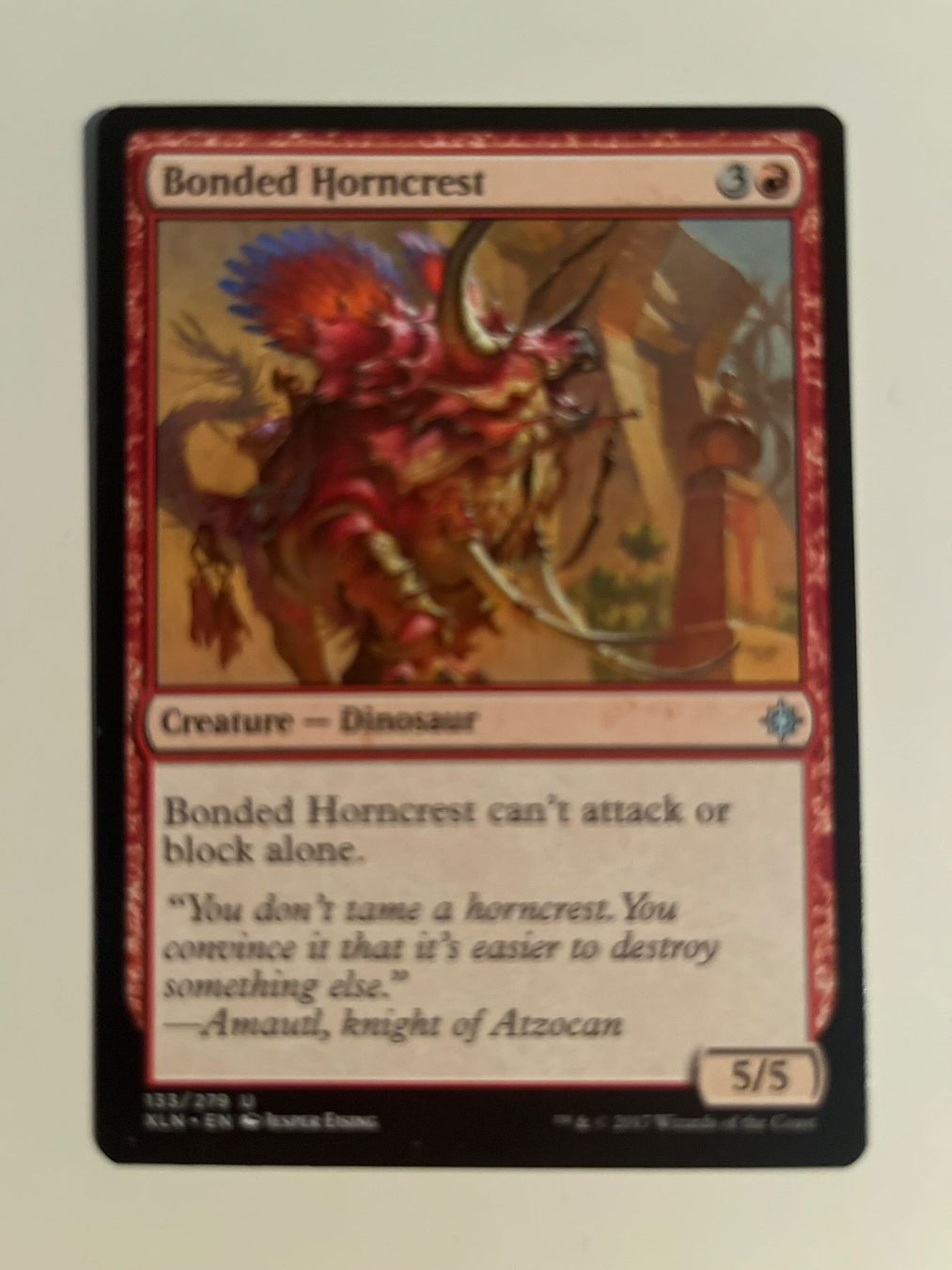 Magic The Gathering Carte collezionabili: 1 x Bonded Horncrest - Magic: The Gathering - MtG – Usato da Kriens venduto da Shadi1980