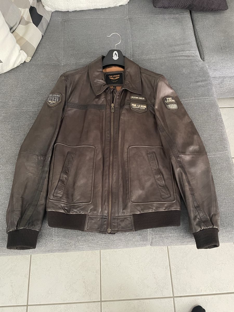 PME Legend Giacche: PME Legend HUDSON - Lederjacke - d brown – Nuovo (secondo la descrizione) da Zug venduto da MikadoLogo