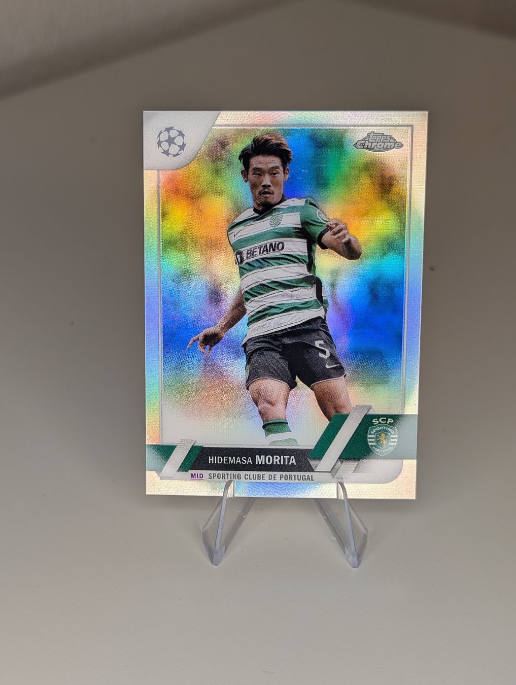 Topps Sammelbilder & Trading cards: Hidemasa Morita Sporting Topps Chrome – Neu (gemäss Beschreibung) aus Hunzenschwil von BRPCards