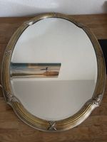 Wandspiegel oval gold silberfarben belgisches Design