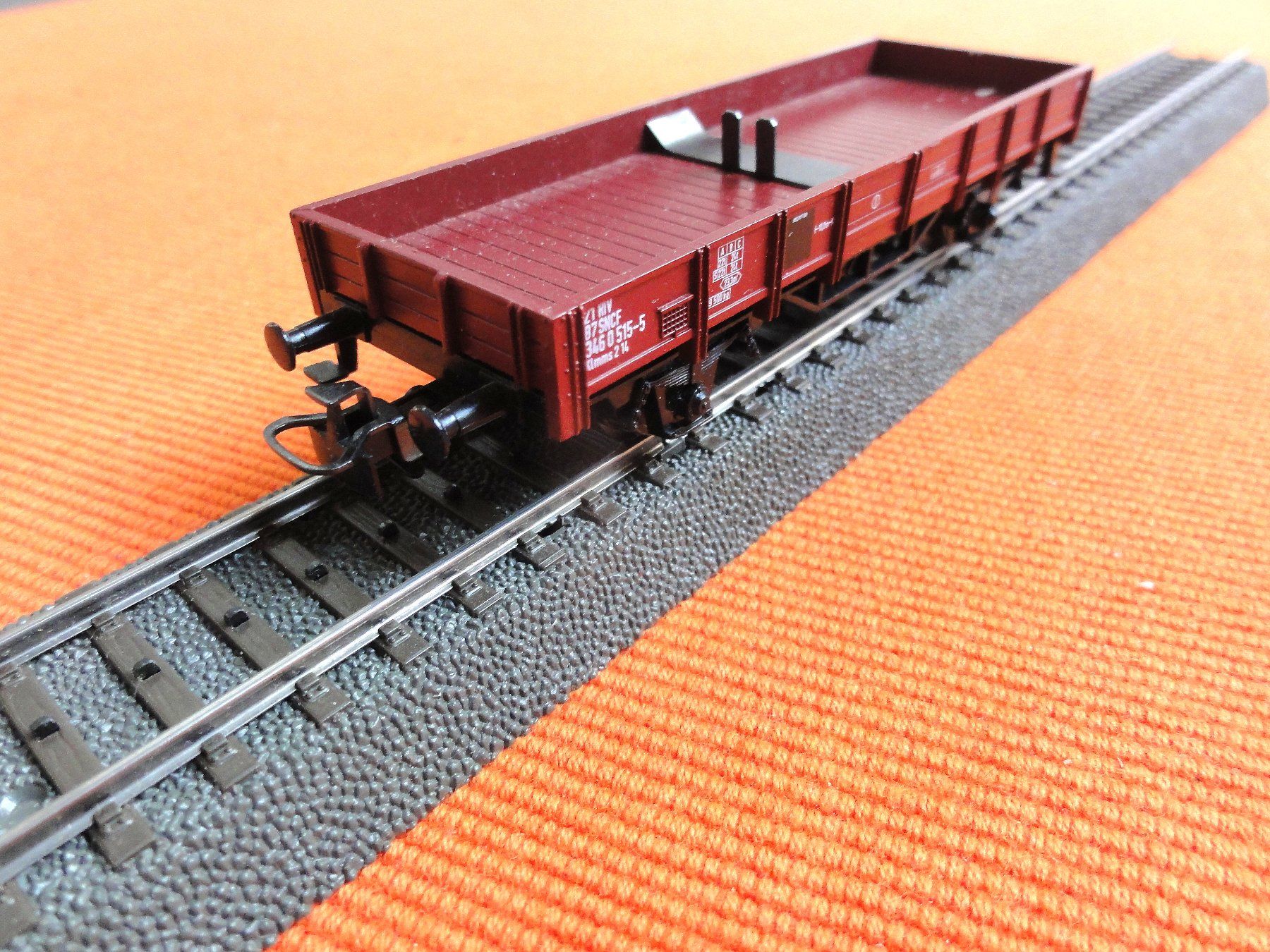 Märklin Modellini di ferrovie: Märklin 4435 offener Güterwagen – Usato da Ebikon venduto da 2297 2