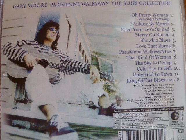 CD: GARY MOORE PARISIENNE WALKSWAYS CD – Usato da Zofingen venduto da sosalinos01 3