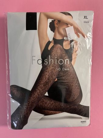 Strumpfhose Fashion Migros,Grösse XL  feines Leopardenmuster