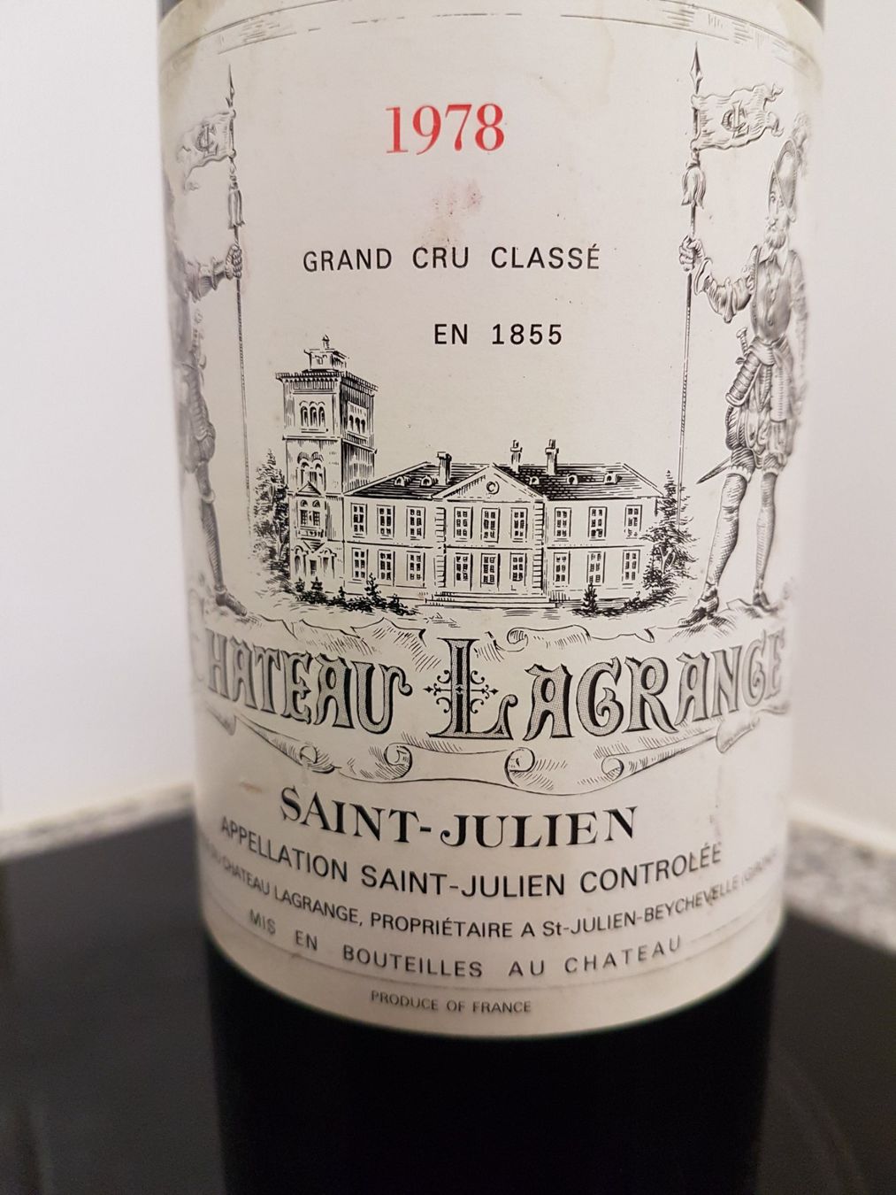 Vino: Chateau Lagrange 1978 Grand cru Classé – Nuovo (secondo la descrizione) da Grenchen venduto da poggione 3