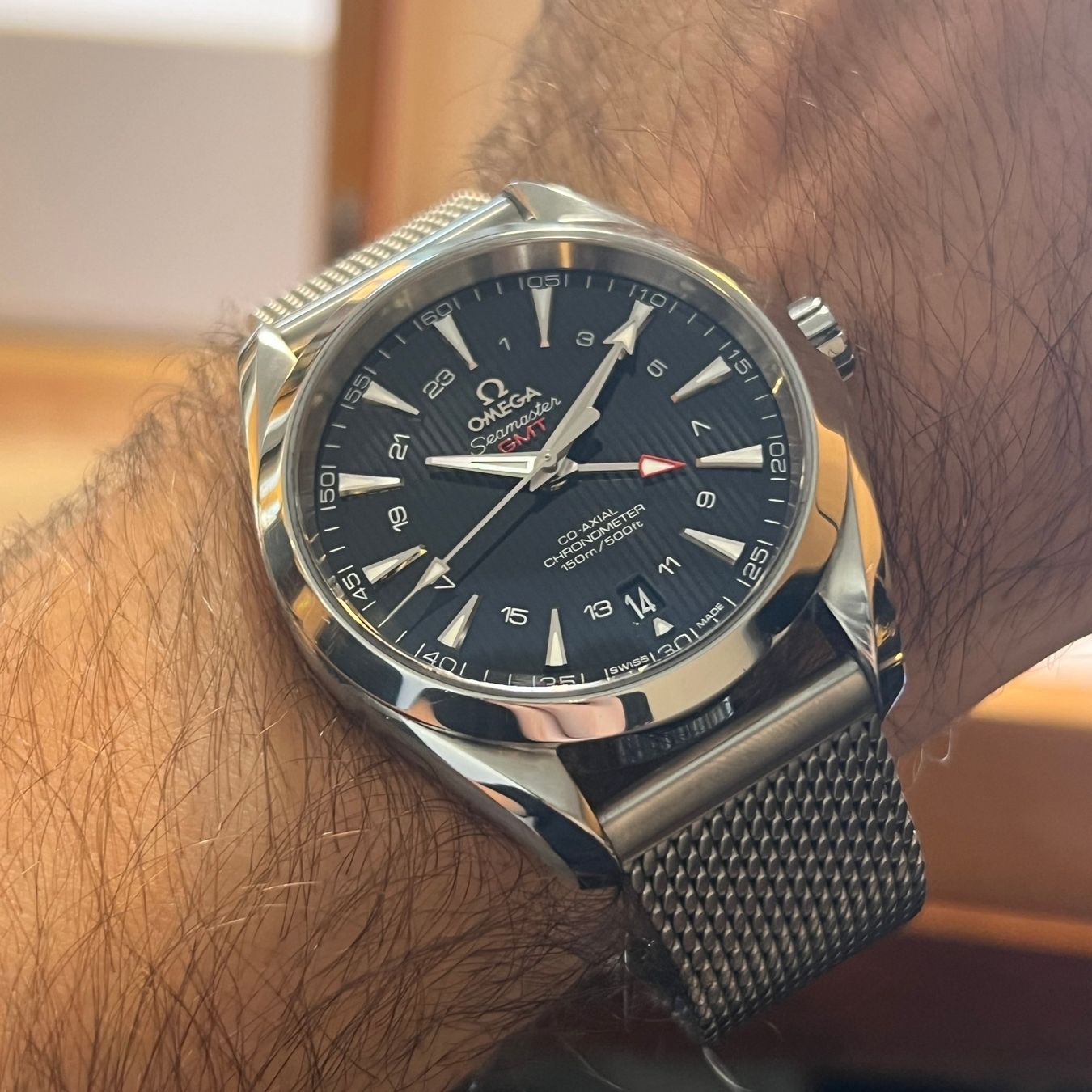 Omega Orologi: Omega Seamaster Aqua Terra Automatic GMT Date Full Set 231 – Usato da Carouge GE venduto da Watchaser 3