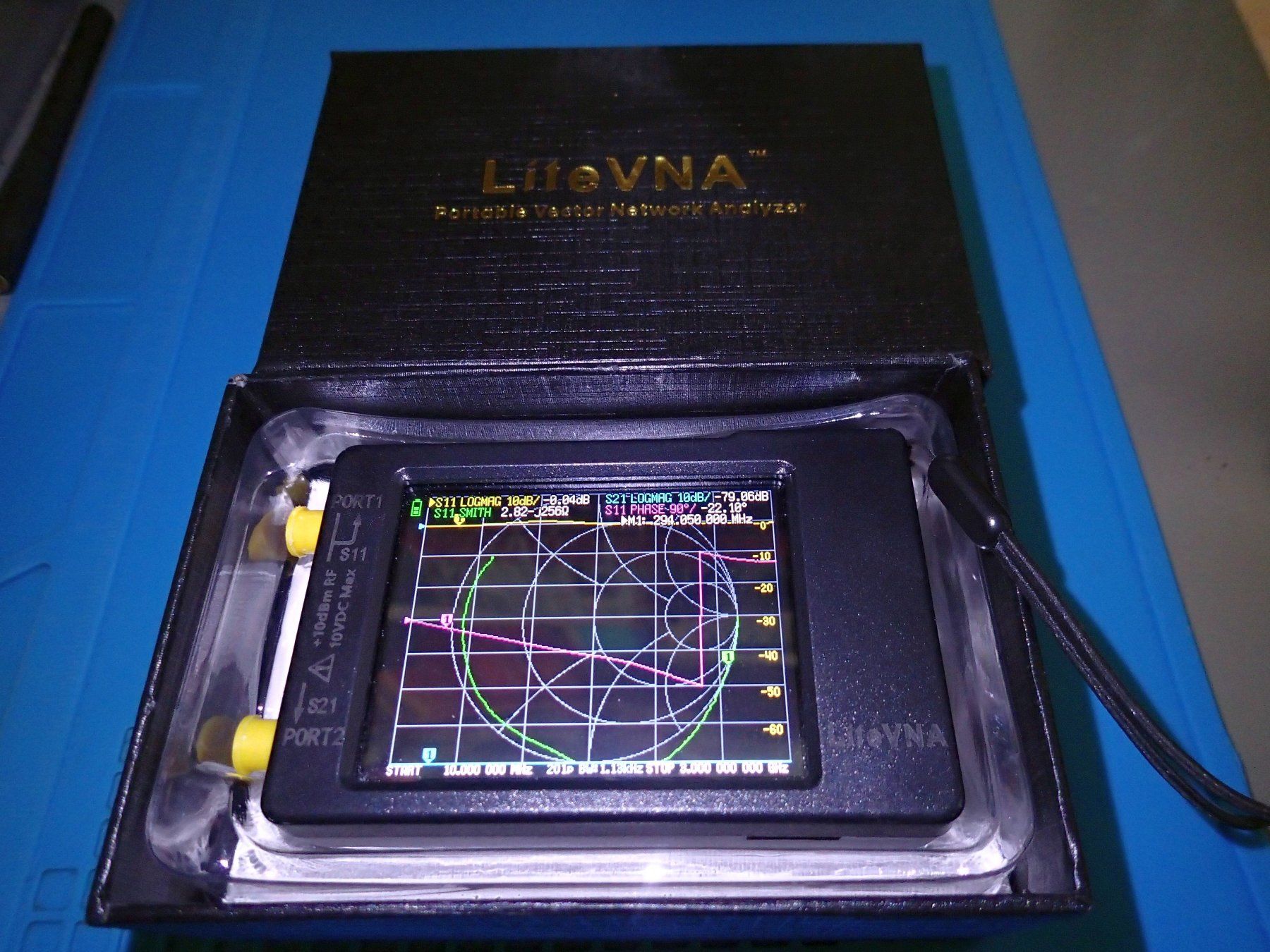 Radiocomunicazione: LiteVNA 62 Vektor Antennenanalysator Network Analyzer – Usato da Zürich venduto da youelec 1