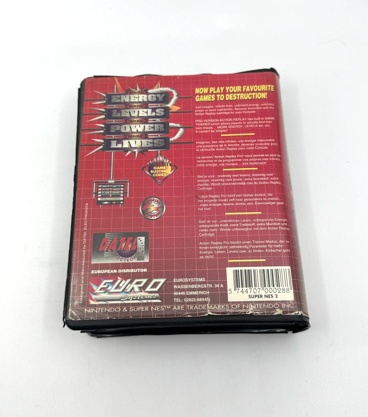 Giochi: Pro Action Replay 2 (SNES) – Usato da Herisau venduto da Seyashop1 3