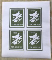 SOLDATEN-BRIEFMARKEN 1939 TER.KP.II/129