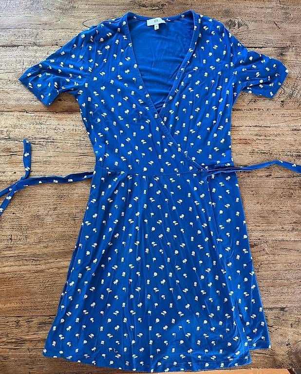 La Redoute Vestiti: La Redoute. Kleid Blau mit Blumen Muster. Gr. M. – Usato da Zürich venduto da Sunnyflower97 2