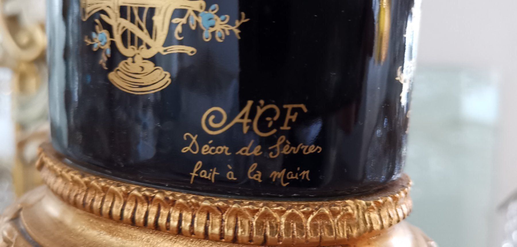Kerzenständer: A.C.F. Deco de Sevres Kerzenleuchter – Gebraucht aus Küssnacht am Rigi von Alca_TS_AG 2