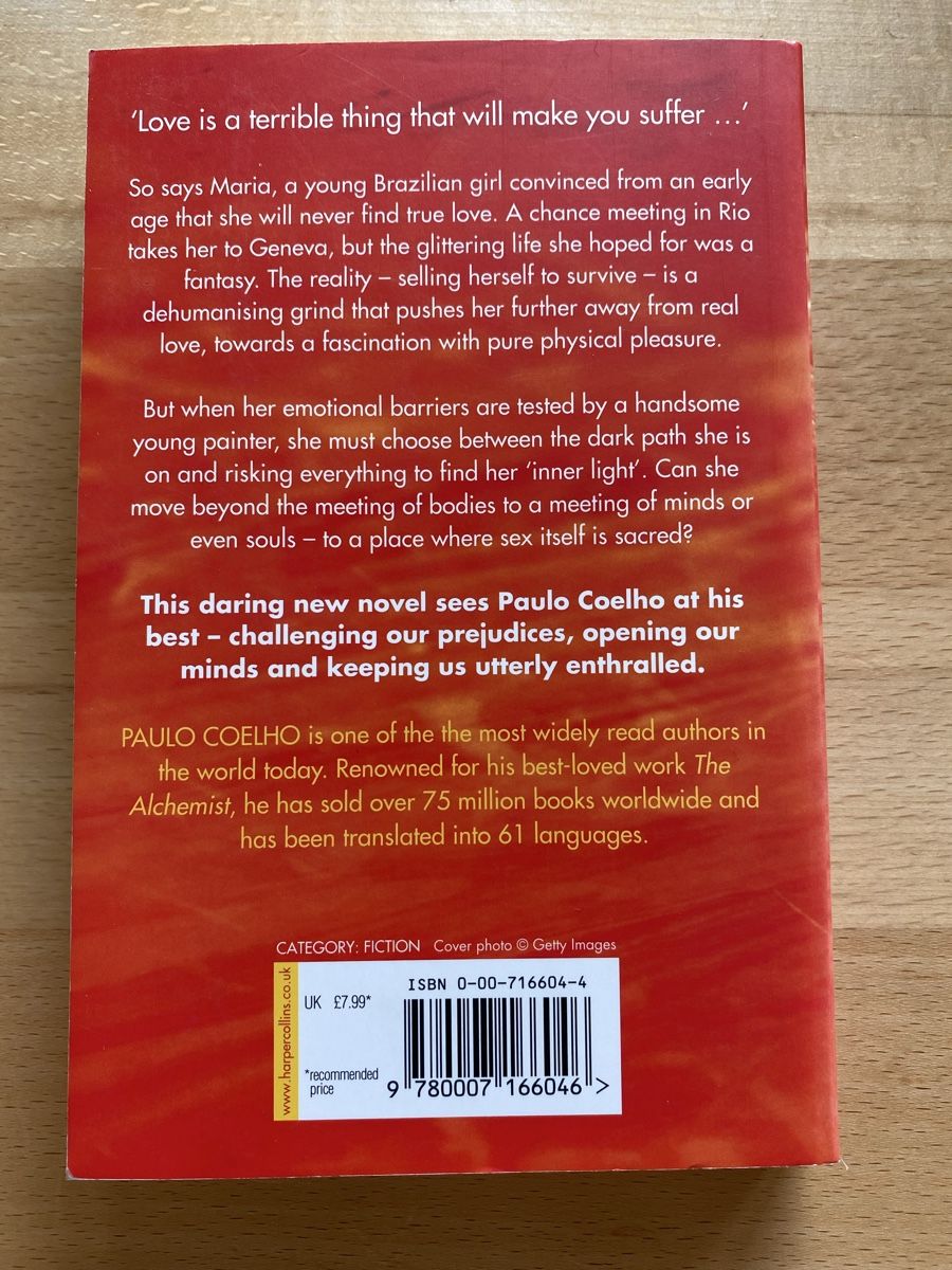 Bücher: Eleven minutes - Paulo Coelho – Gebraucht aus Schwarzenburg von Michellu 1