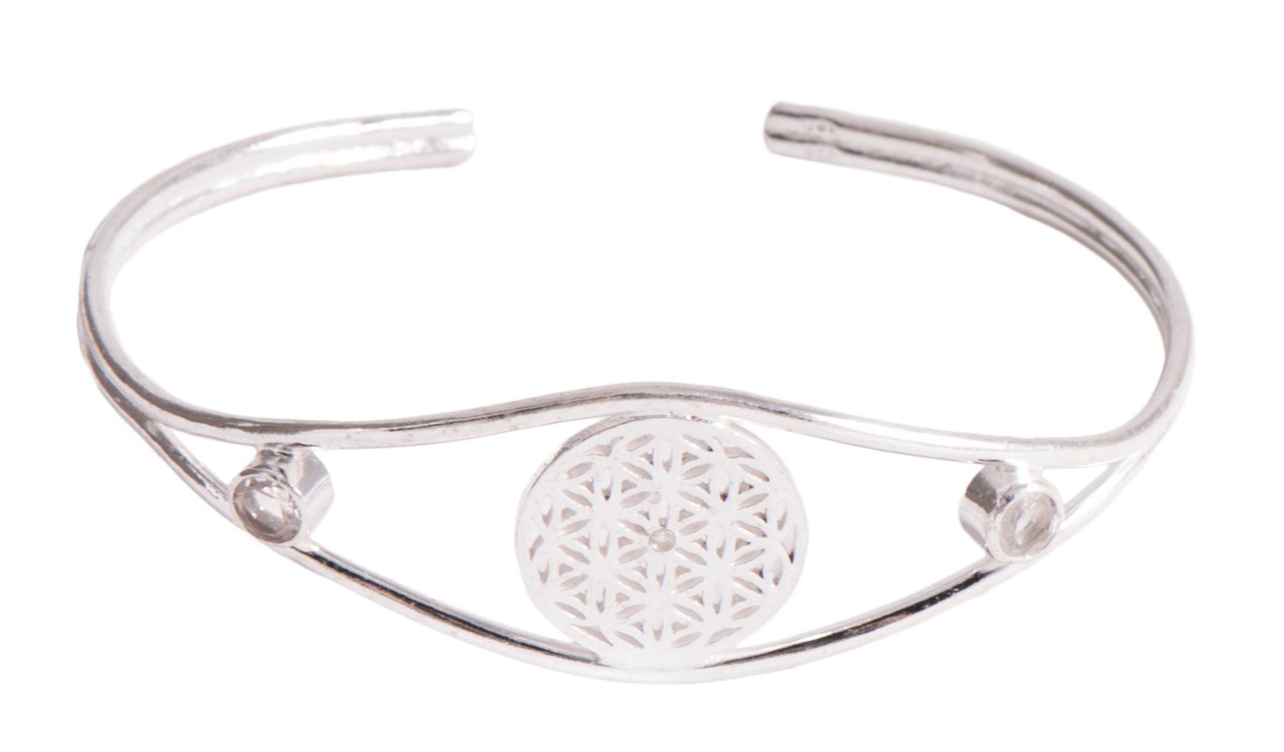 Bracciali & Braccialetti: Blume des Lebens - Silber-Armreif – Nuovo e nell'imballaggio originale da Mauren venduto da Yeelen