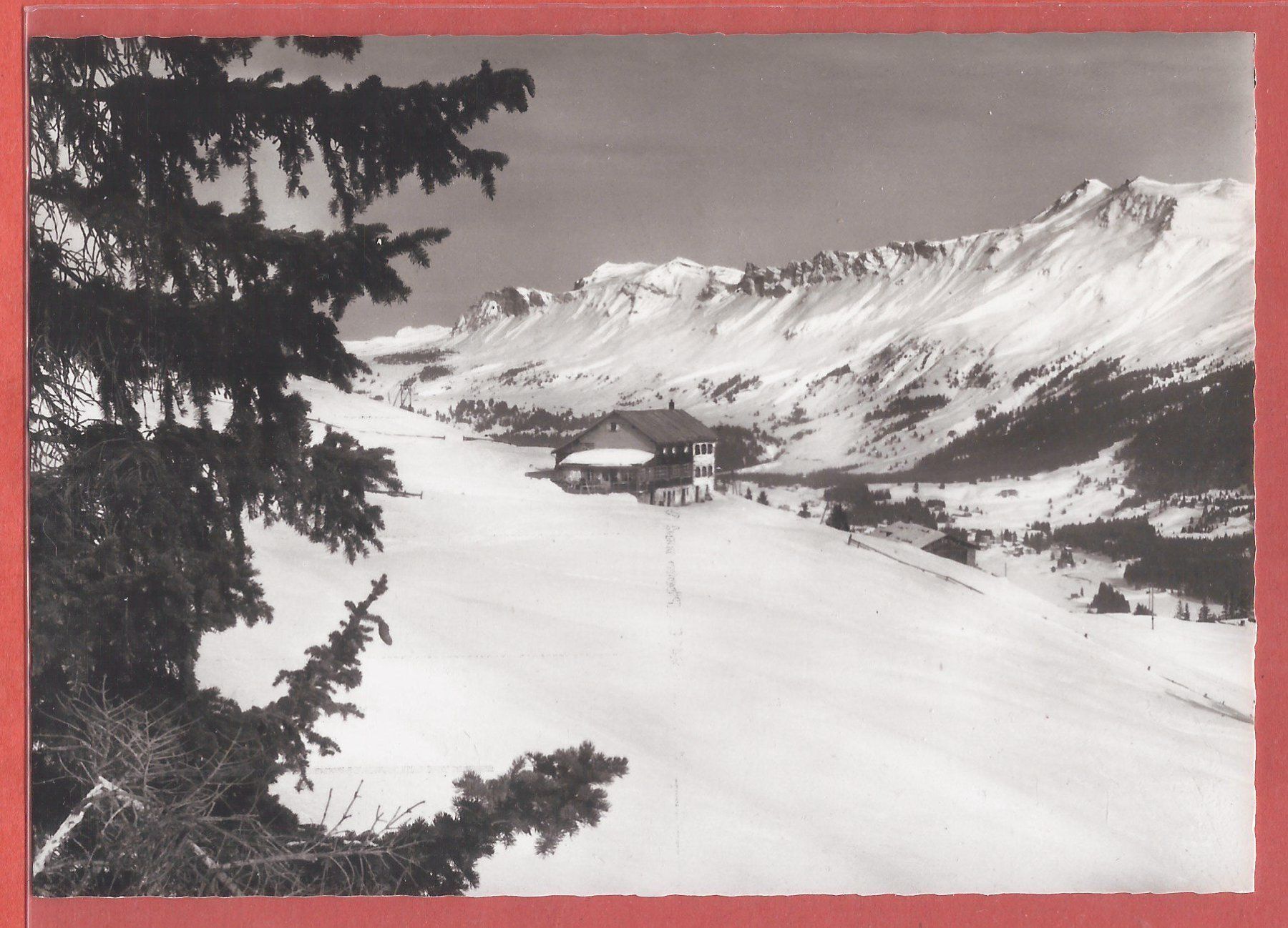 Ansichtskarten: Lenzerheide - Bergrestaurant Tgantieni - ca. 1955 – Gebraucht aus Fislisbach von Porano