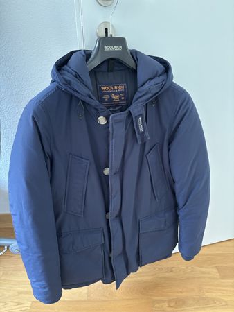Veste homme Woolrich bleu marine état comme neuf