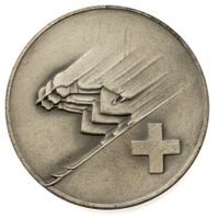 Medaille Schweiz Armee Militär Mob. 1941 Ski Br. Mont. 10