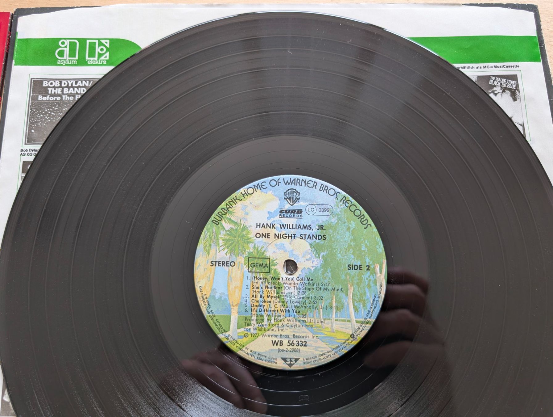 Vinyles: 2 x Hank Williams Jr. – D'occasion à Ebikon par soundundvielfalt 9