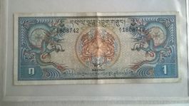 Billet banque Bhoutan 1 Ngultrum série 1981/85 BE