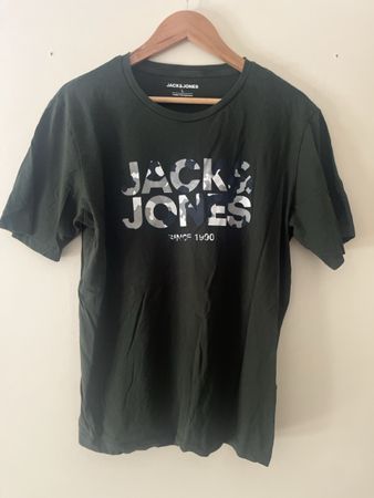 T-shirt Jack&Jones kaki camouflage - Taille L - État top!