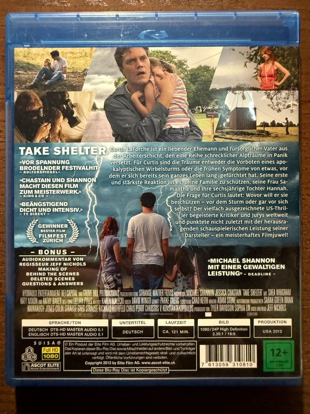 Tutti i DVDs: Take Shelter - Ein Sturm zieht auf – Usato da Zürich venduto da Blu-ray_ZH 1