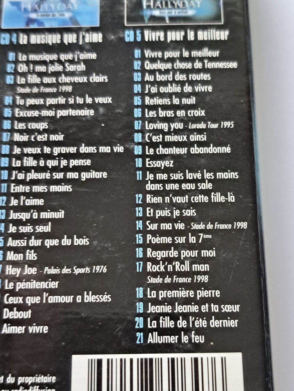 CD: Coffret les 100 plus belles chanson de Johnny Hallyday – Usato da Pully venduto da bro_n52j 3