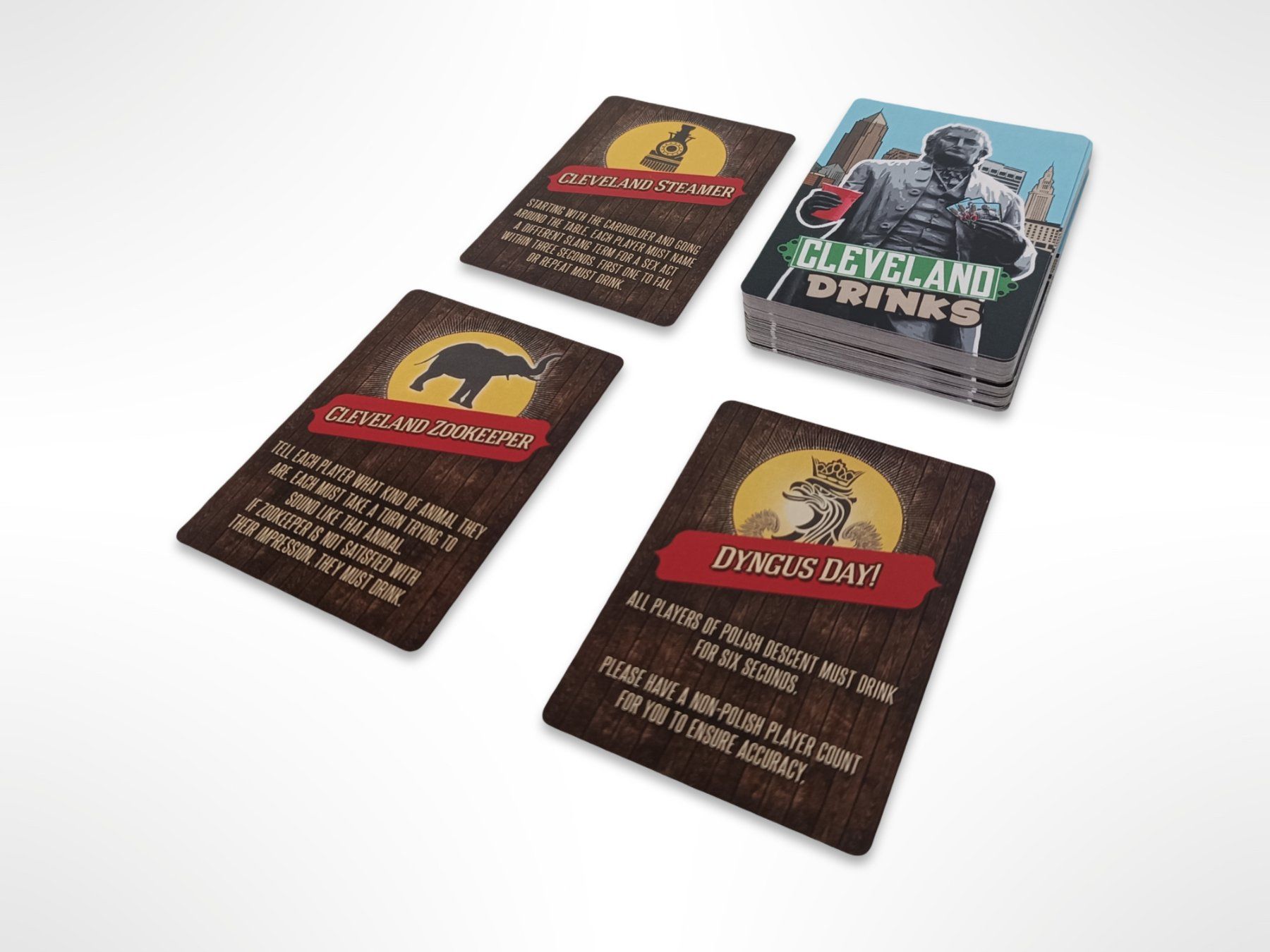 Spiele: Kartenspiel ''Cleveland Drinks'' – Gebraucht aus Suhr von Restwert_Suhr 2