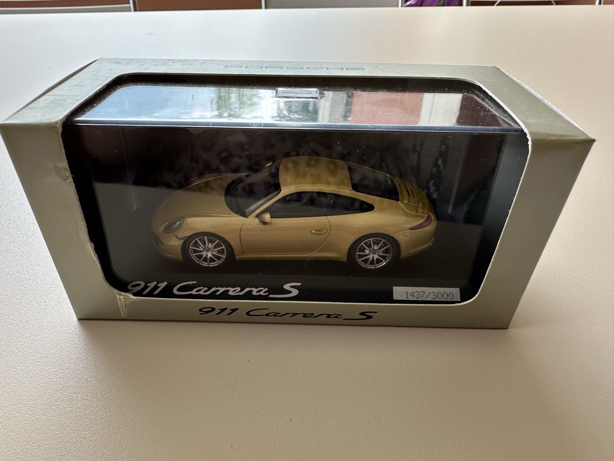 Porsche Modellini d'auto: Porsche Modellauto 911 Carrera S – Nuovo e nell'imballaggio originale da Zürich venduto da elsoca