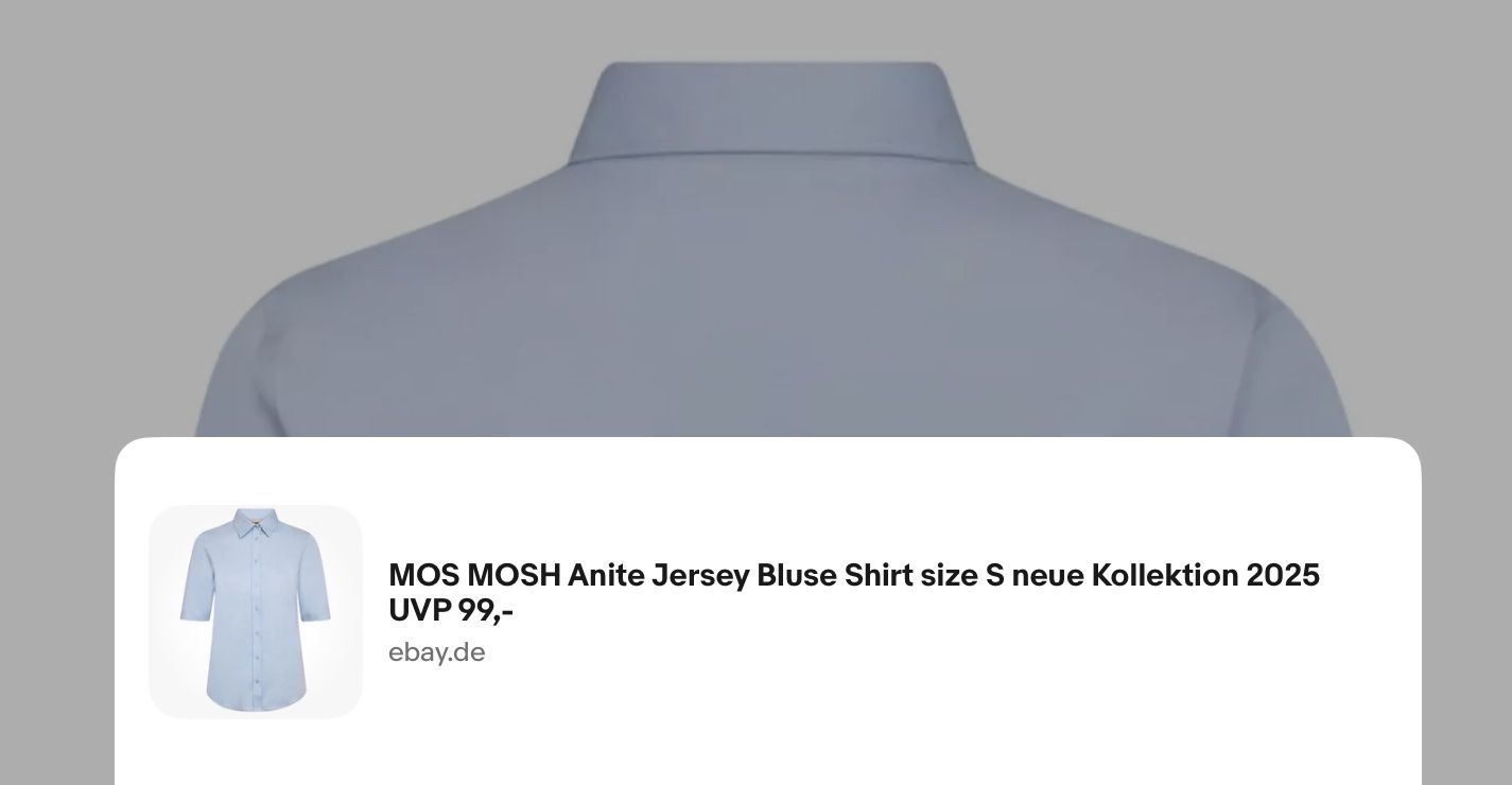Mos mosh Blusen: Mos Mosh Jersey Bluse in Grösse S, neu – Neu und originalverpackt aus Kreuzlingen von shopaholicatheart_3 2