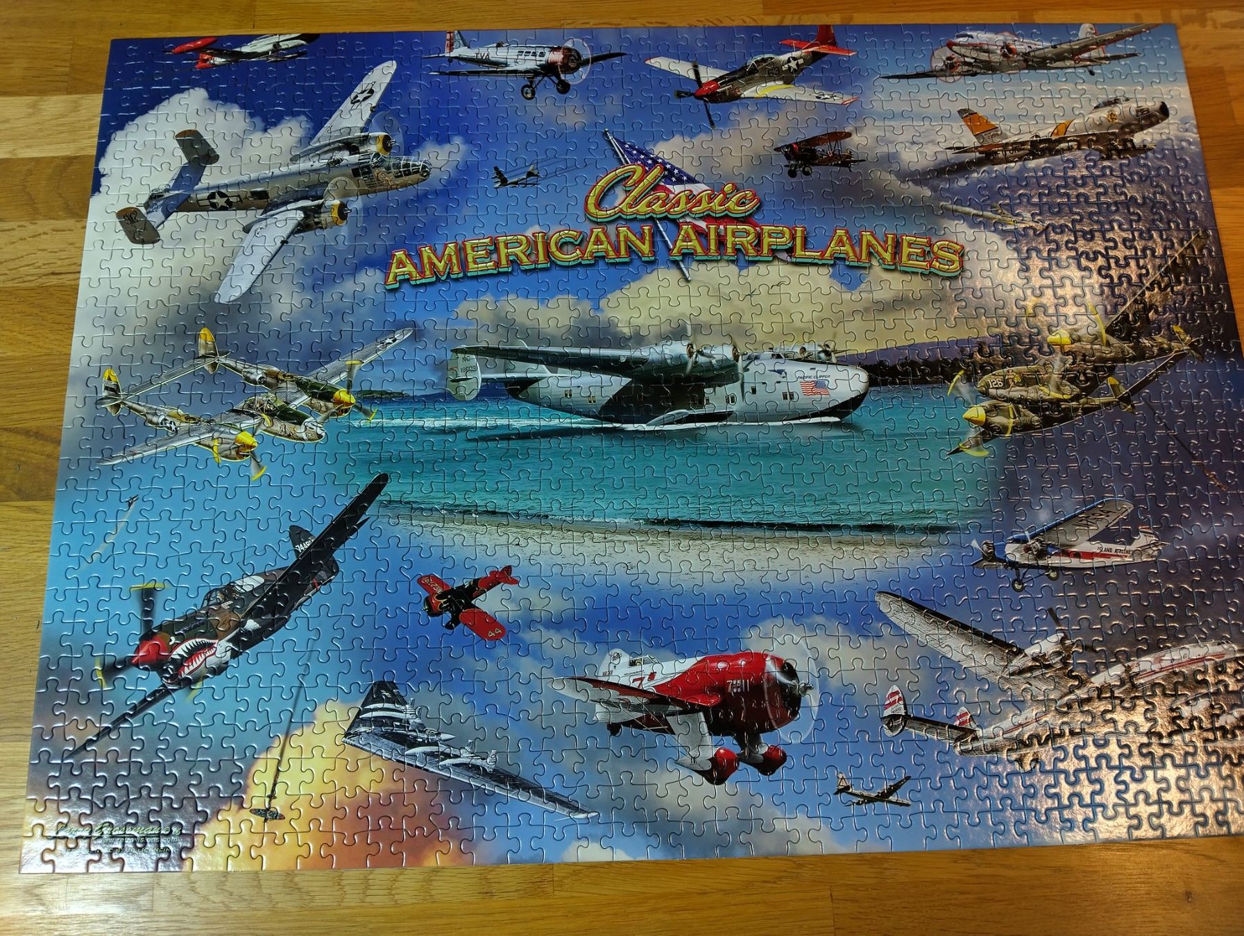 Puzzles: 1000er Puzzle, Jigsaw, American Airplanes – Neuf (Voir description) à Full-Reuenthal par Ilor0309 1