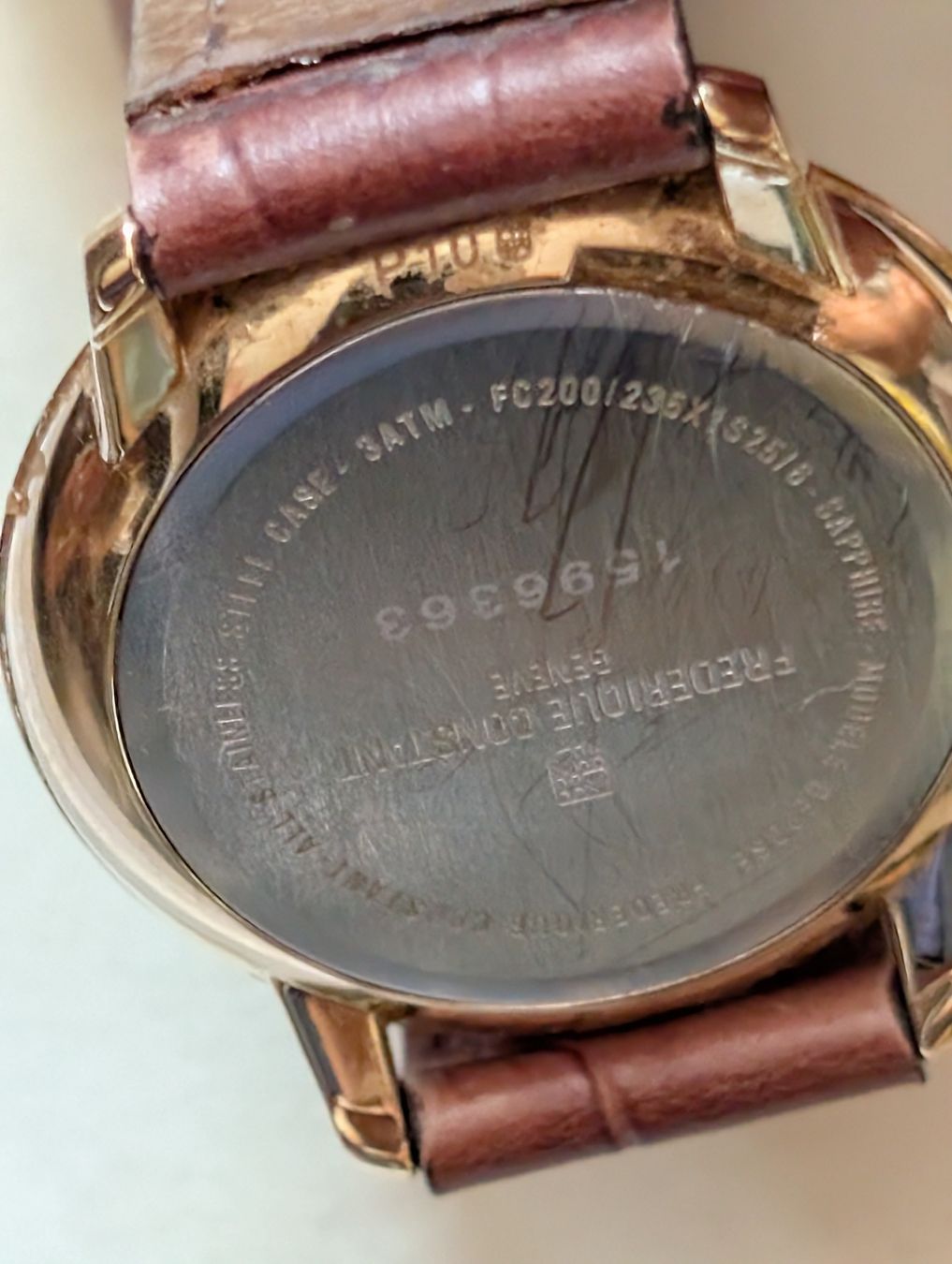 Frederique Constant Orologi: Frederique Constant Genf Uhr Lederarmband – Usato da Kreuzlingen venduto da lup_jd2v 5