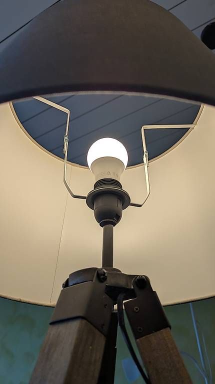 Lampade: Lampe trépied avec abat jour – Usato da Provence venduto da tokoclo 2