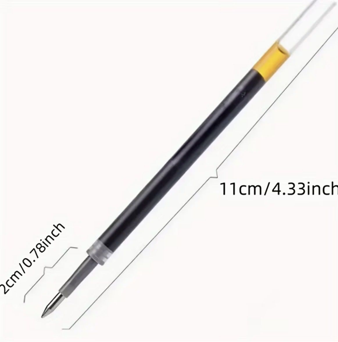 Penna & Evidenziatori: 10 Stück Gelstift Minen, Schwarz – Nuovo e nell'imballaggio originale da Kloten venduto da digi-Galaxy 1