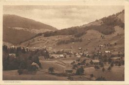 Vordertal SZ Wägital Dorfansicht 1928  sehr gut erhalten
