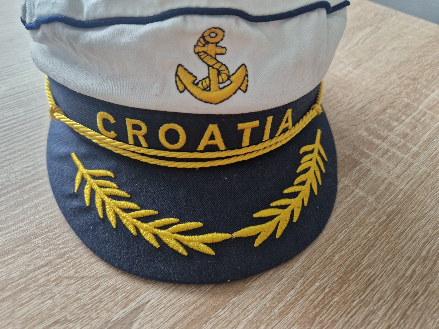 Copricapi, berretti & cappellini: Kapitänsmütze "CROATIA" – Usato da Rebstein venduto da Ajs_Toy_Palast_1 1