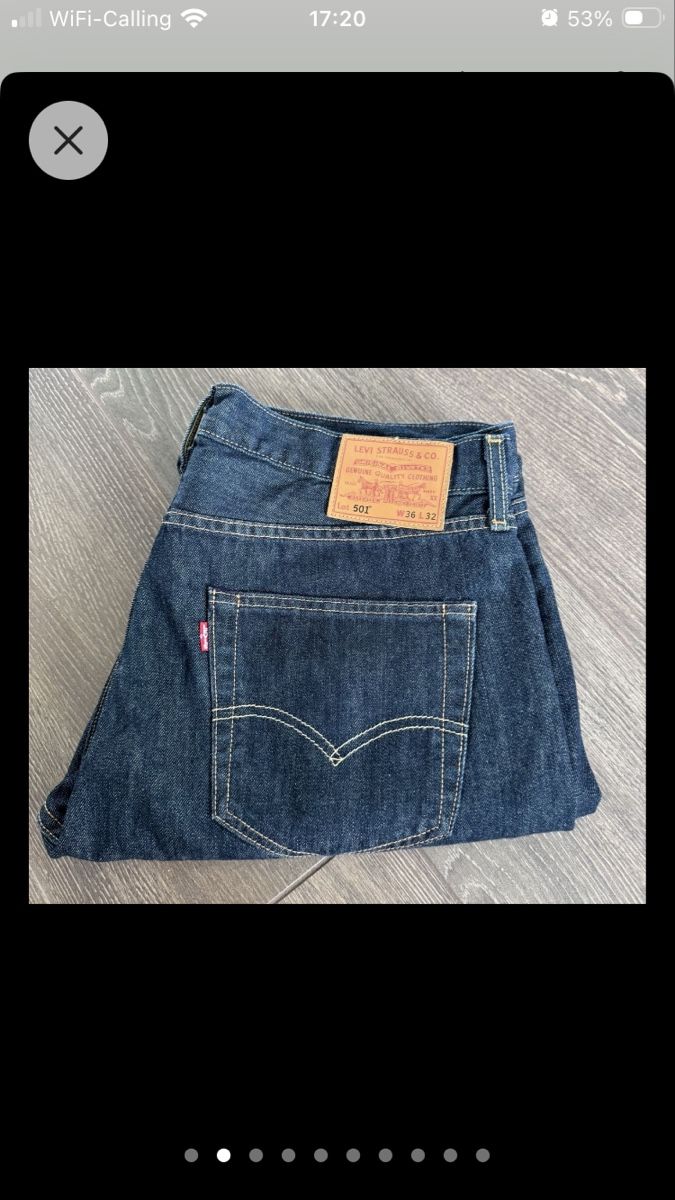 Levi's Jeans: Levi’s 501 36/32 – Usato da Sempach venduto da Pablonsky 1