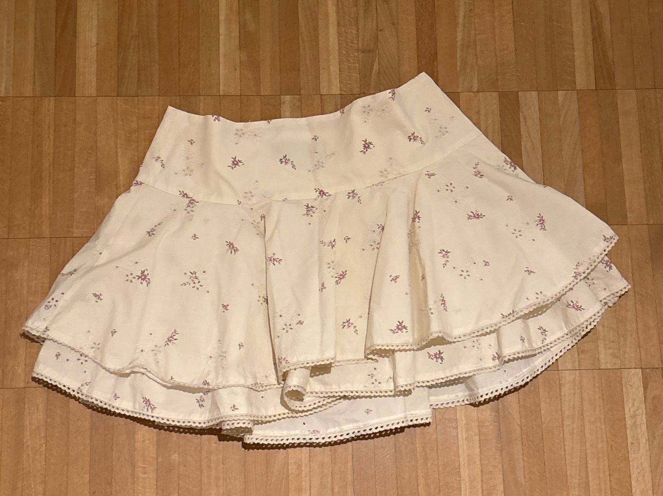 Zara Gonne: Sommer Rock mit Blumenmuster, Rüschen - Grösse S – Nuovo (secondo la descrizione) da Wila venduto da momo_1234