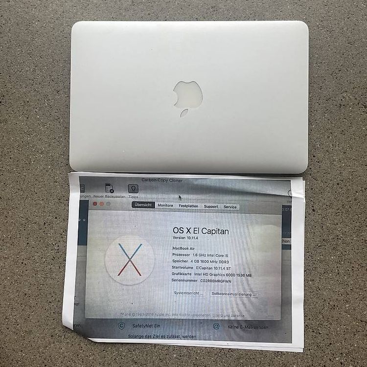Apple Notebook: MACBOOK AIR – Usato da Biel/Bienne venduto da inf_ssm8 2