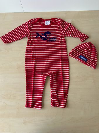 Küstenkids Babystramplet mit Mütz Gr. 68/74