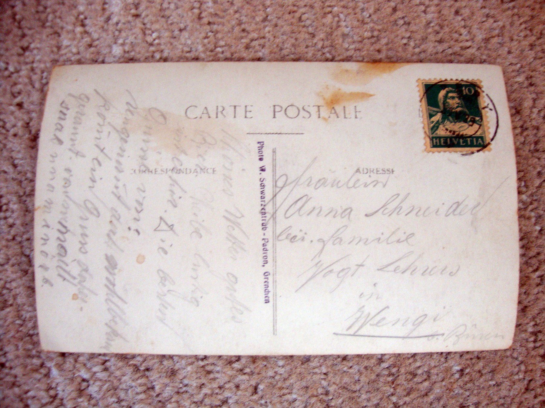 Cartoline postali: Bürenberg Kurhaus BE Postkarte Ansichtskarte – Usato da Döttingen venduto da Kubuli1 1