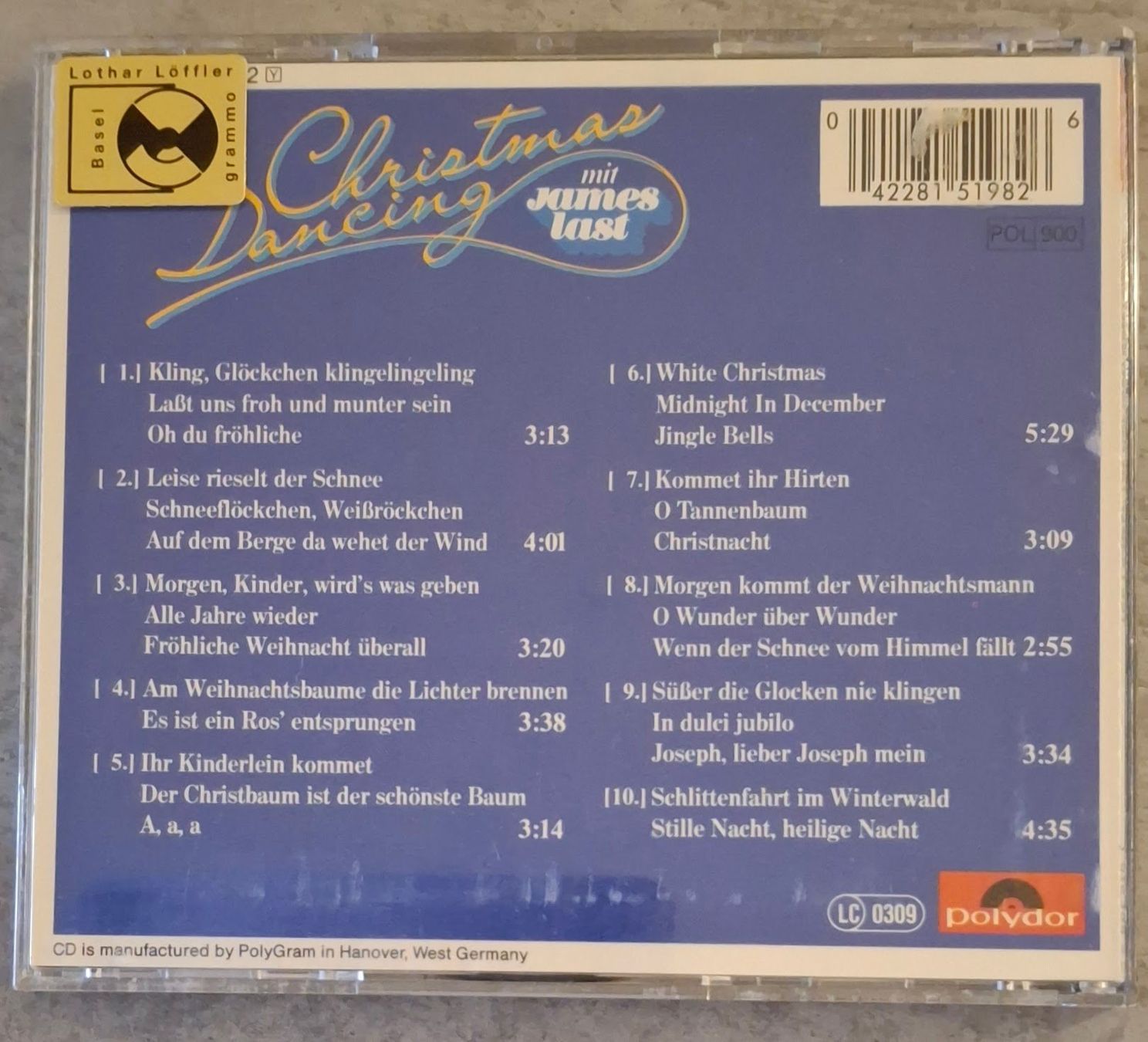 CD: James Last - Christmas Dancing – Usato da Reinach BL venduto da Chela04 2